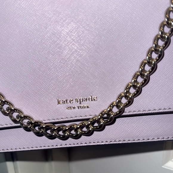 Kate Spade Purple Crossbody Bag with Chain Strap - Picture 2 of 6
